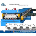 PLC Hydraulic Shear Automatic Galvanized Steel Support Deck Floor Decking Roll Forming Machine with embossing